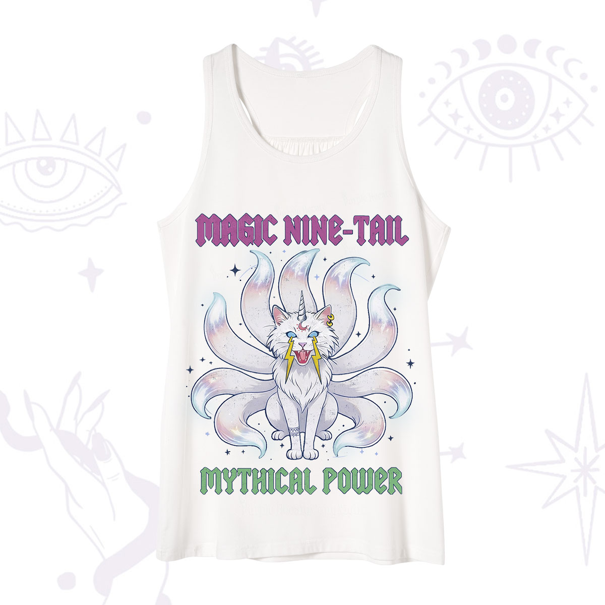 Purplehecate Magic Nine Tail Cat Tank