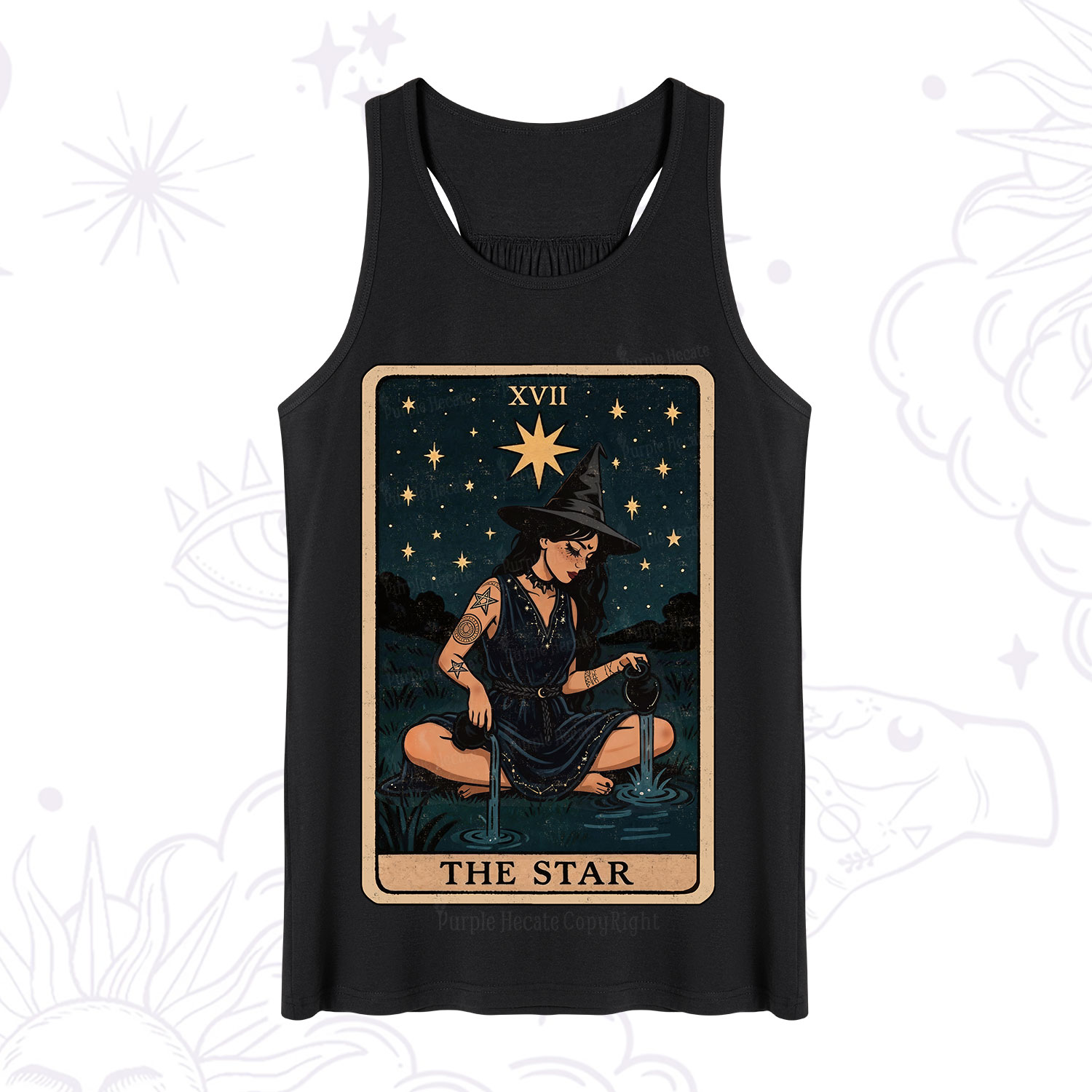 Purplehecate The Star Witch Tarot Tank
