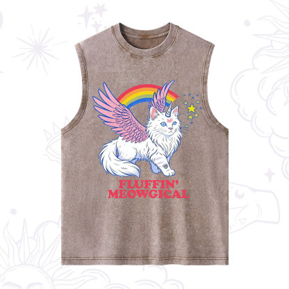 Purplehecate Fluffin Meowgical Washed Tank
