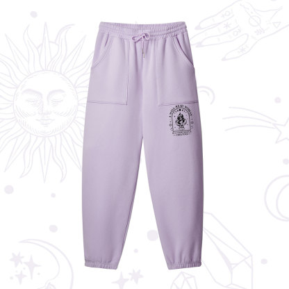 Purplehecate A Well Read Woman Bookish Fleece Sweatpants