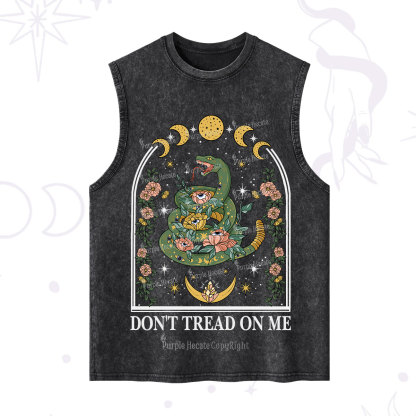 Purplehecate Don't Tread On Me Washed Tank