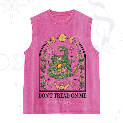 Purplehecate Don't Tread On Me Washed Tank