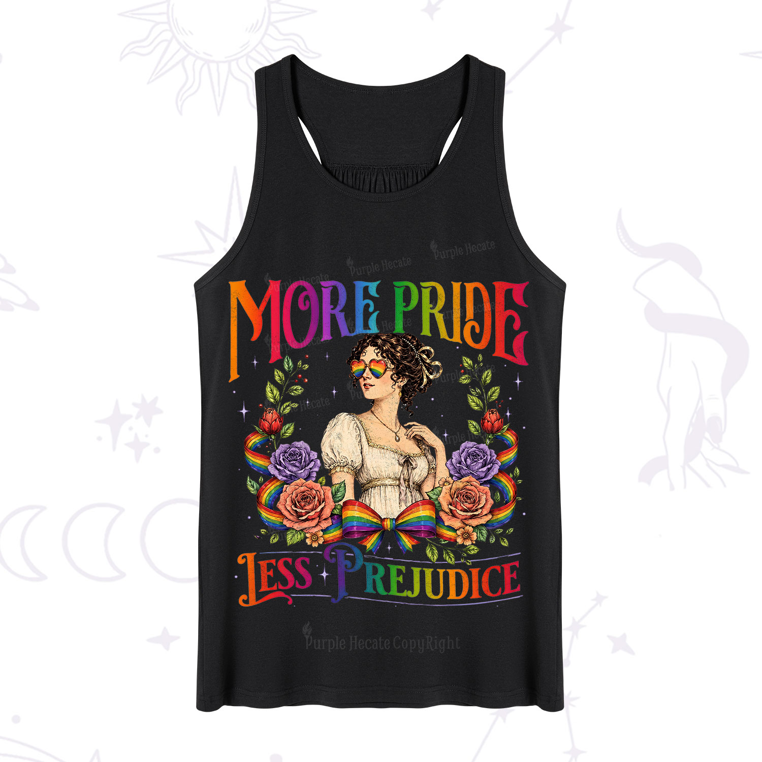 Purplehecate More Pride Less Prejudice Pride Tank