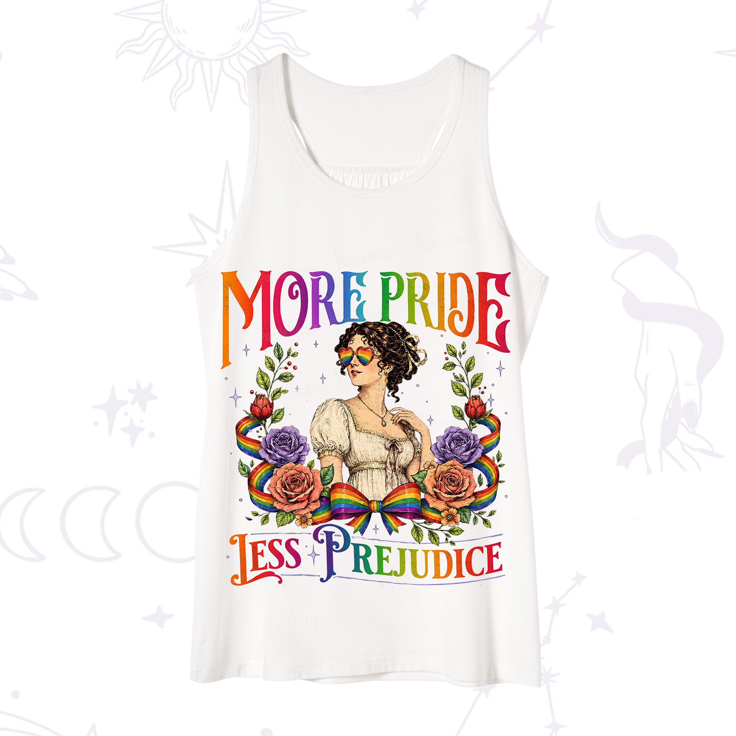 Purplehecate More Pride Less Prejudice Pride Tank