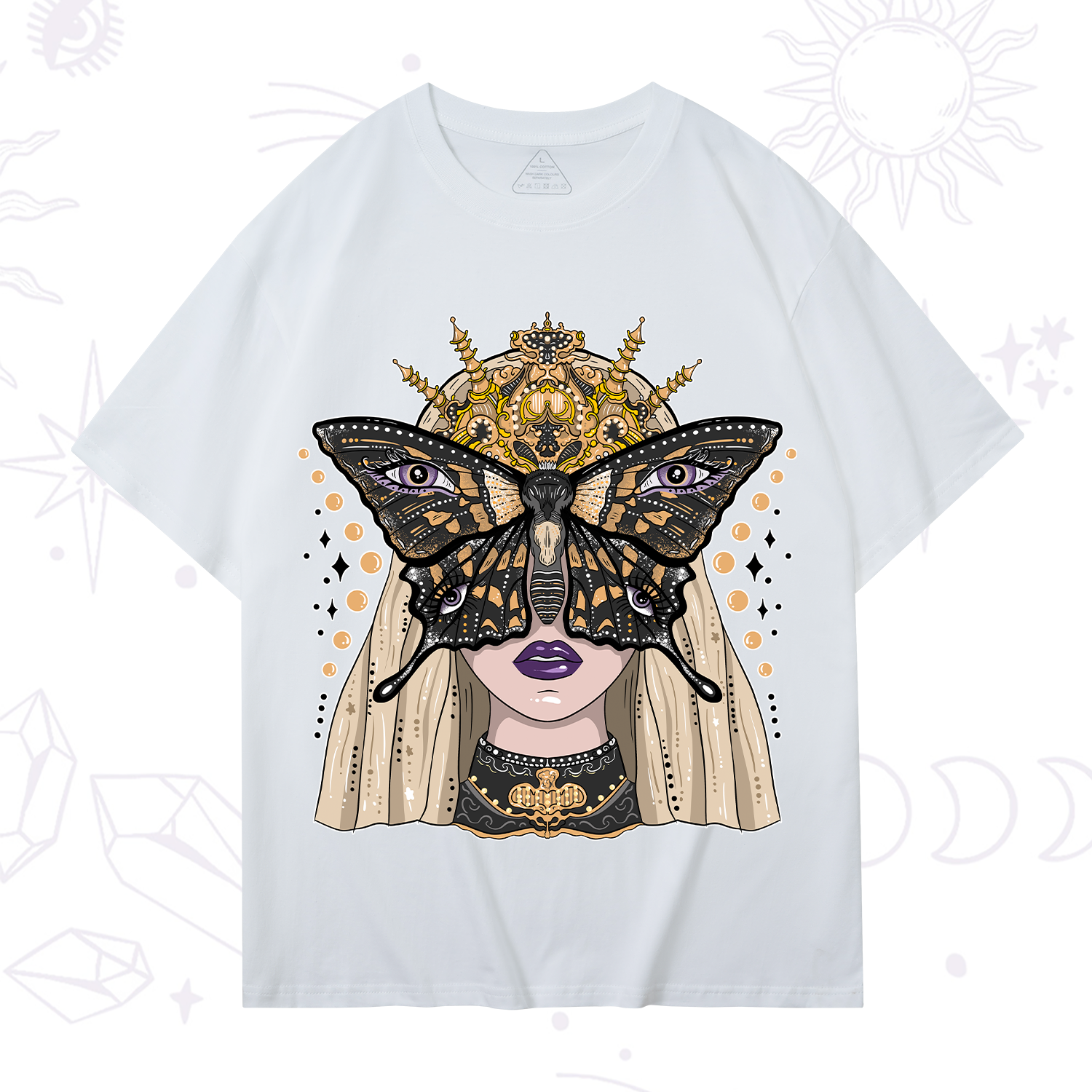Purplehecate Butterfly Witchy T-Shirt