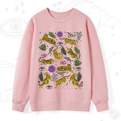 Purplehecate Desert Tiger Sweatshirt