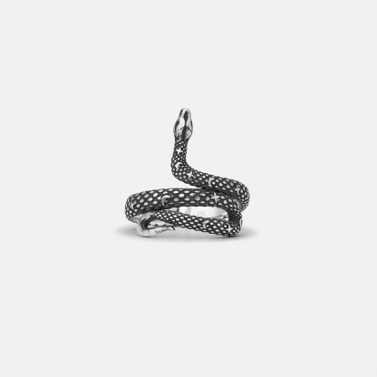 Purplehecate Celestial Snake Sterling Silver Ring
