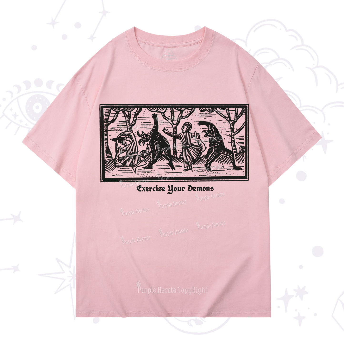 Purplehecate Exercise Your Demons T-Shirt
