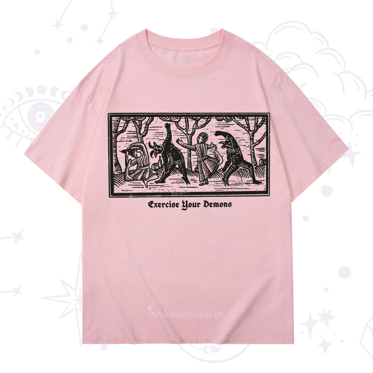 Purplehecate Exercise Your Demons T-Shirt