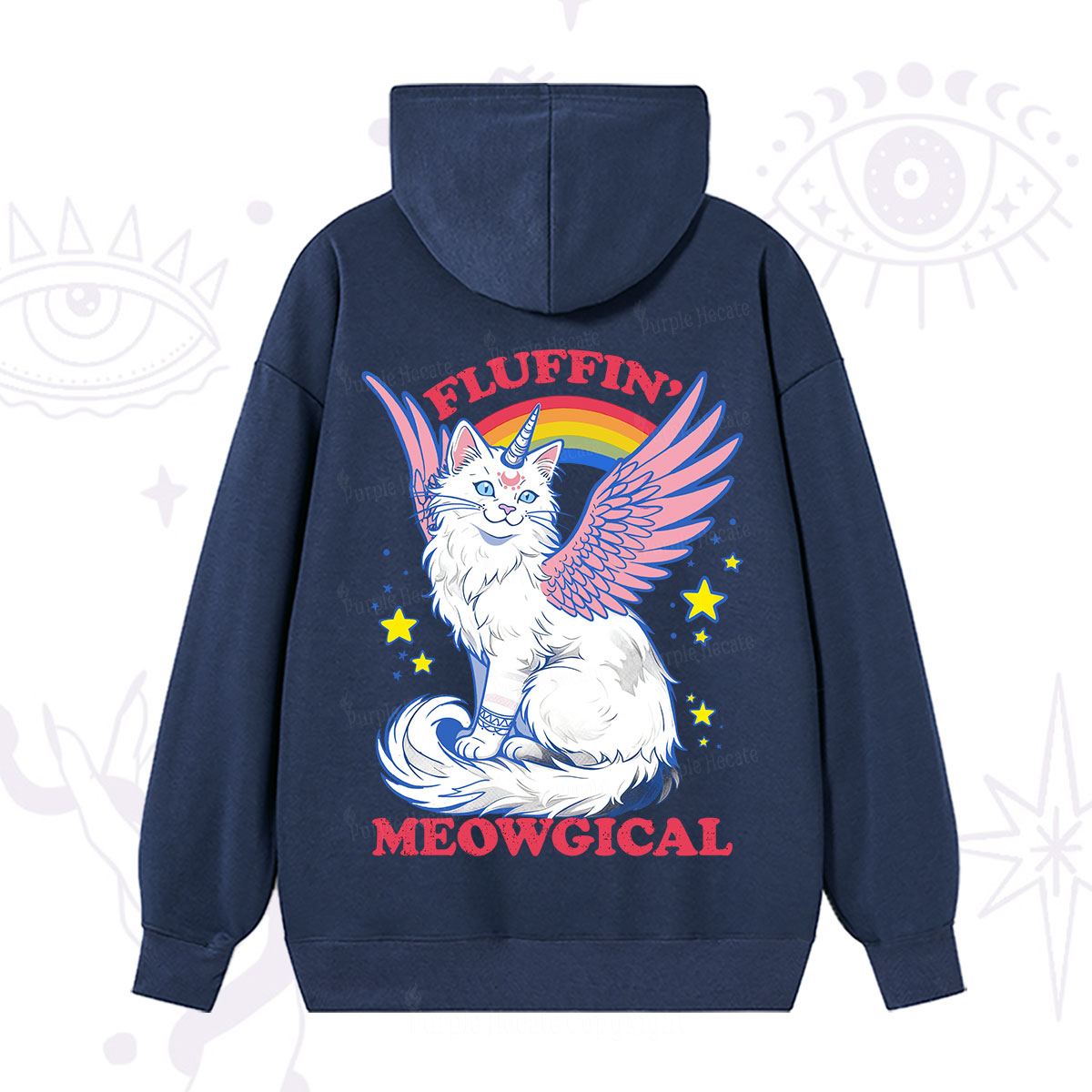 Purplehecate Fluffin Meowgical Hoodie