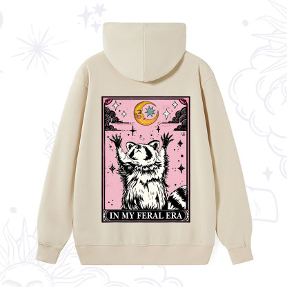 Purplehecate The In My Feral Era Tarot Raccoon Hoodie