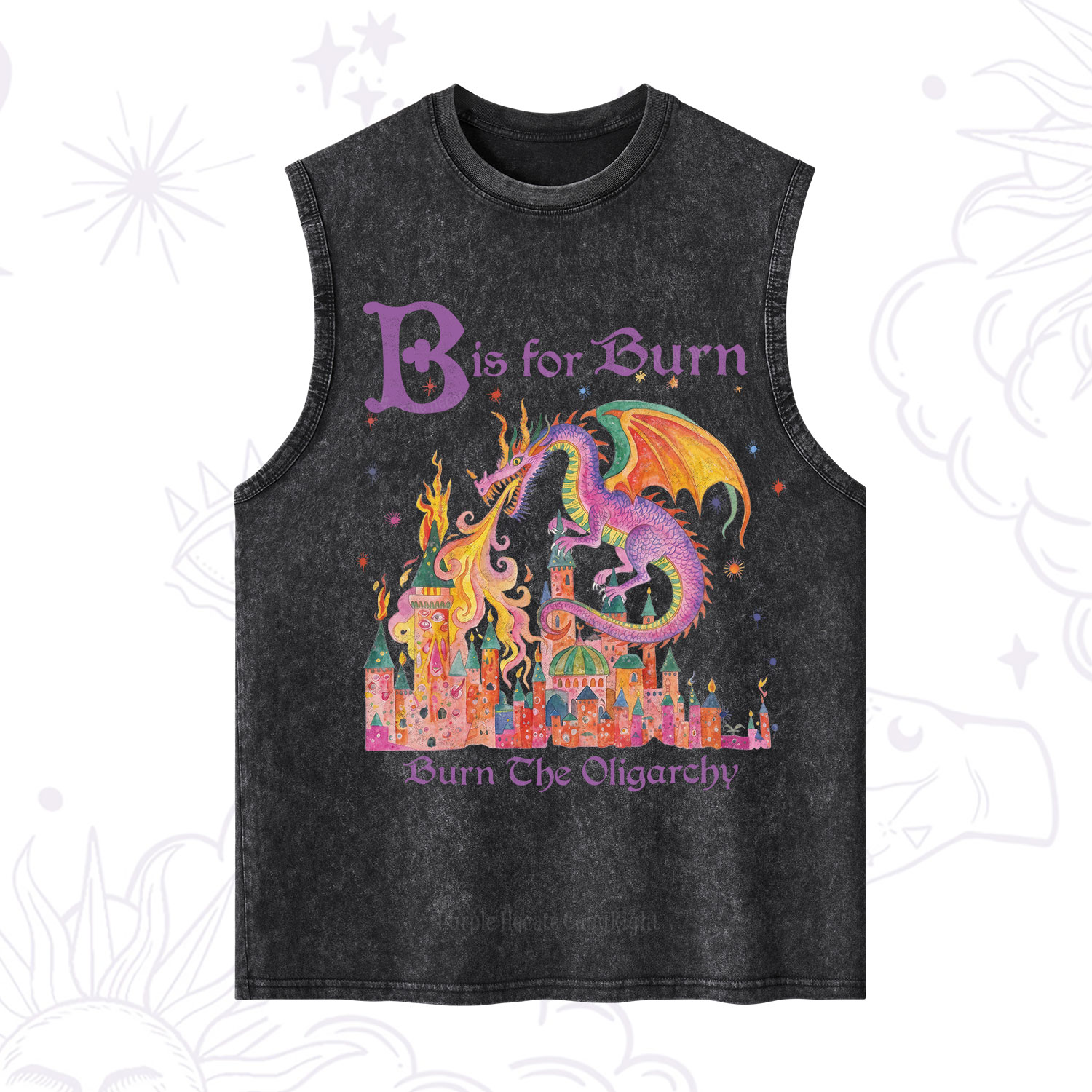 Purplehecate Burn The Oligarchy Washed Tank