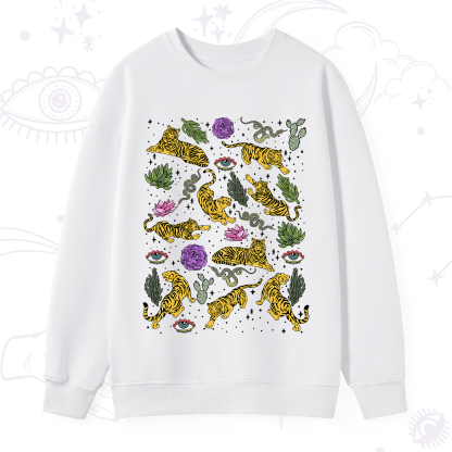 Purplehecate Desert Tiger Sweatshirt