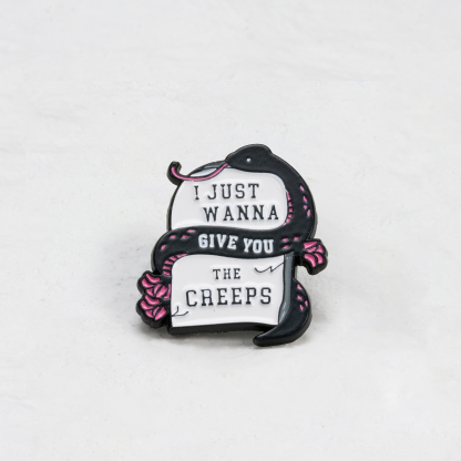 Purplehecate I Just Wanna Give You The Greeps Pin