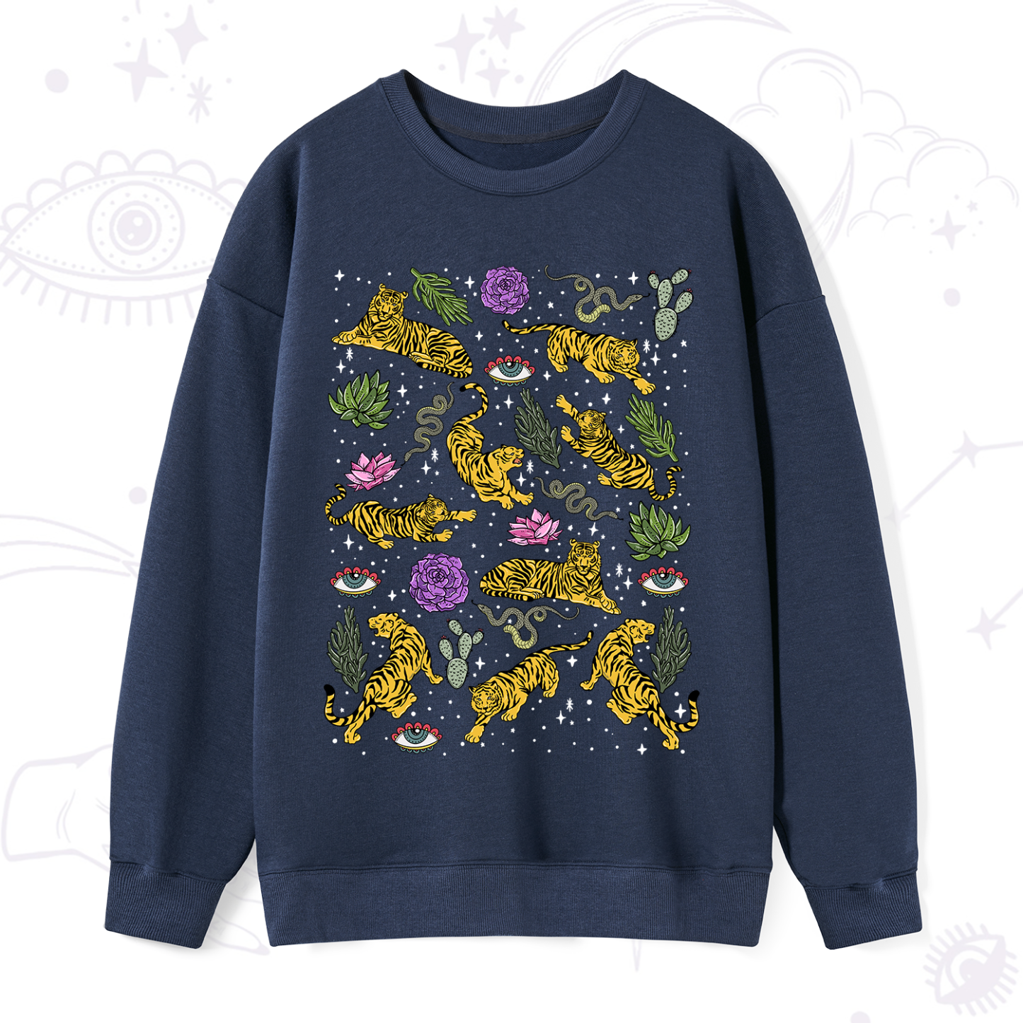Purplehecate Desert Tiger Sweatshirt