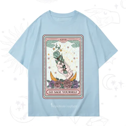 Purplehecate The Go Sage Yourself Tarot T-Shirt