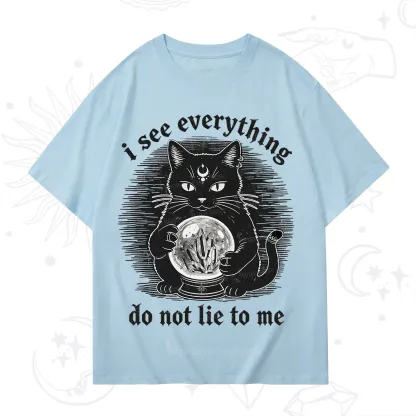 Purplehecate All Seeing Cat T-Shirt