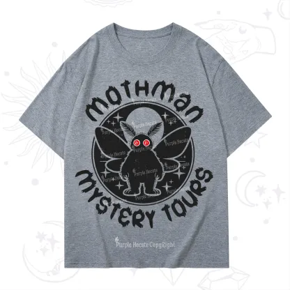 Purplehecate Mothman Mystery Tours T-Shirt