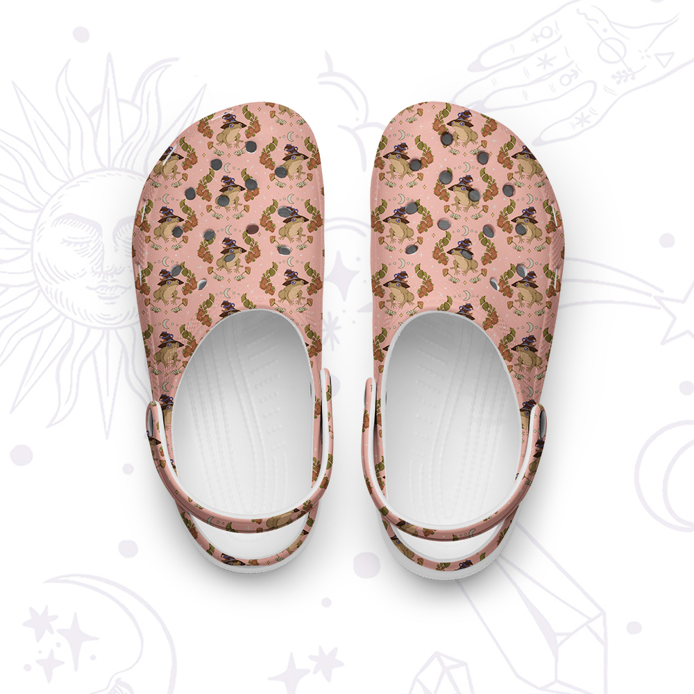 Purplehecate The Frog Rubber Clogs