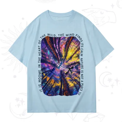 Purplehecate Forest Mindscape Night Sky T-Shirt