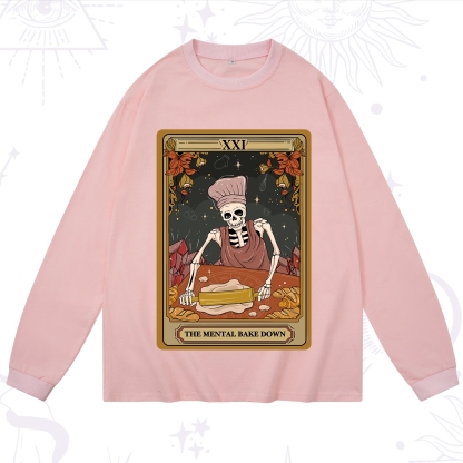 Purplehecate The Mental Bake Down Tarot Long Sleeve T-Shirt