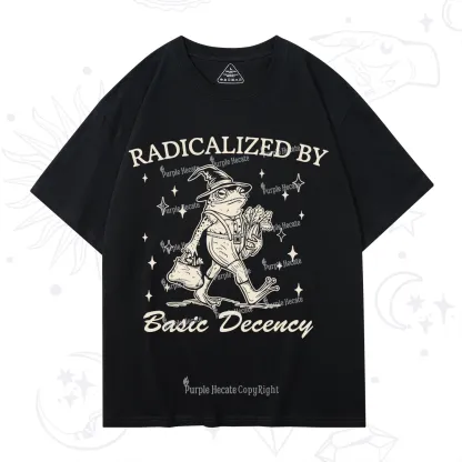 Purplehecate Radicalized By Basic Decency T-Shirt