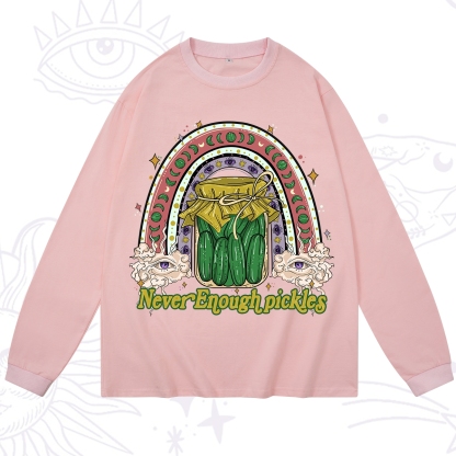 Purplehecate Never Enough Pickles Long Sleeve T-Shirt