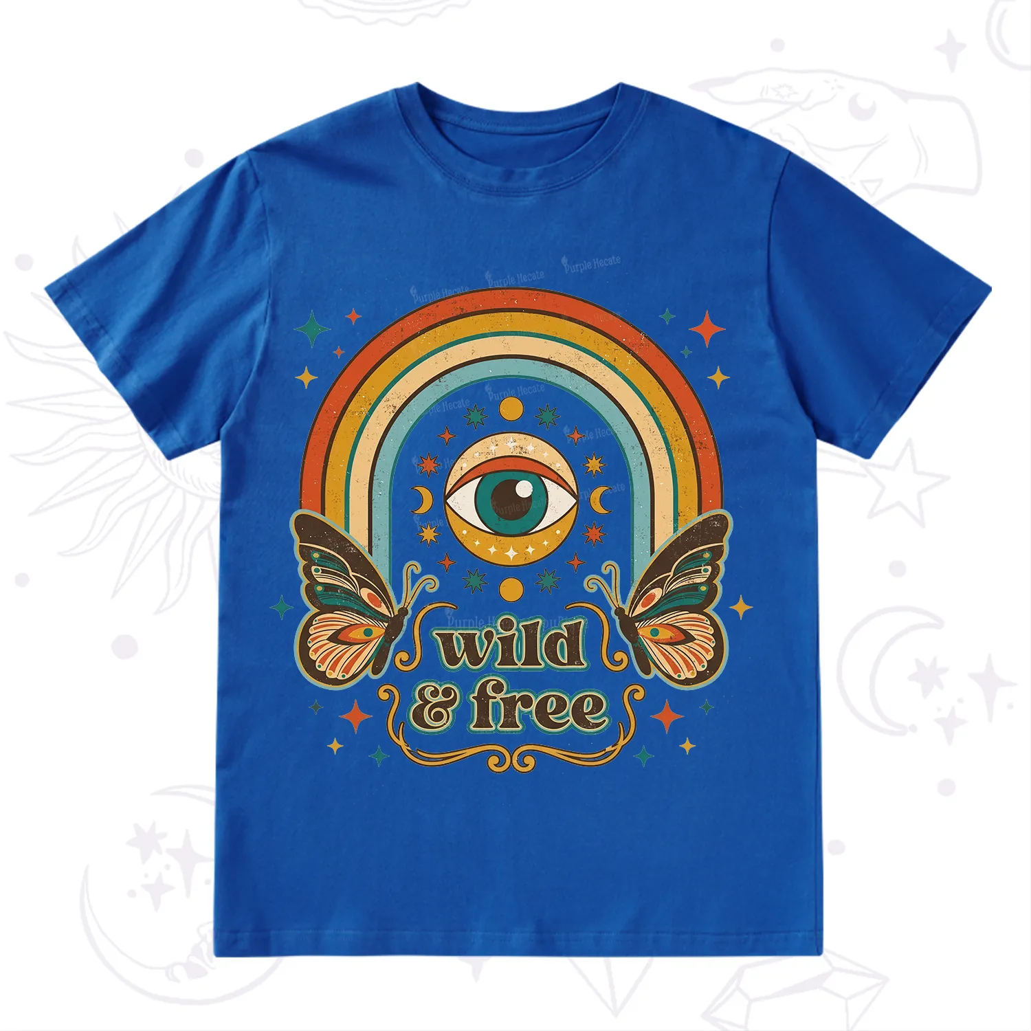 Purplehecate Wild And Free T-Shirt