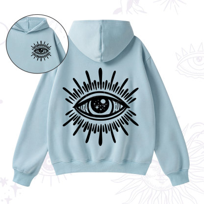 Purplehecate Evil Eye Fleece Hoodie Suit