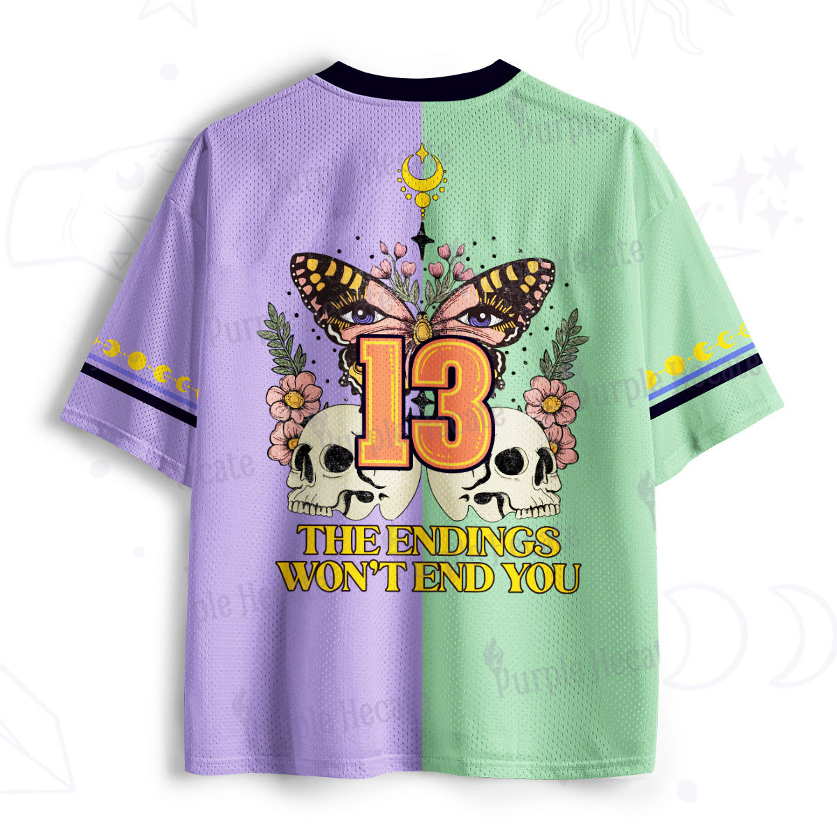 Purplehecate The Endings Won't End You Mesh Jersey