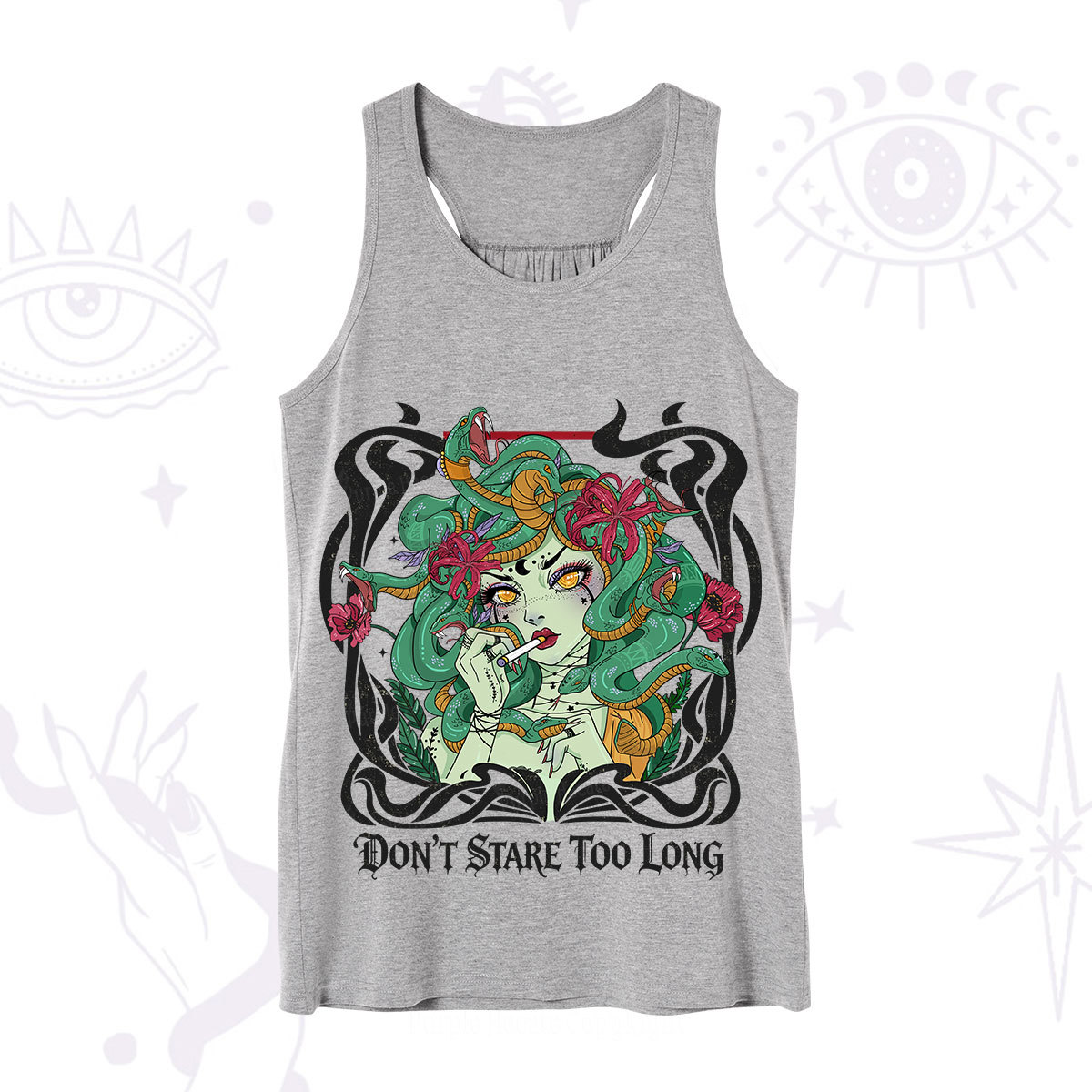 Purplehecate Don't Stare Too Long Tank