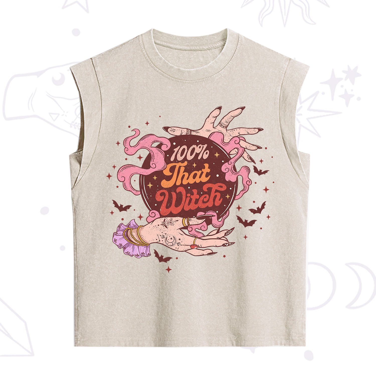 Purplehecate That Witch Vintage Washed Tank