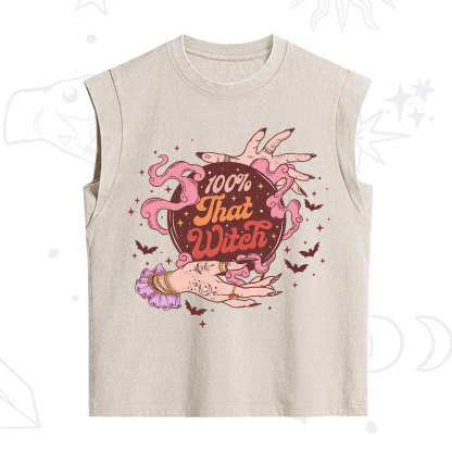 Purplehecate That Witch Vintage Washed Tank