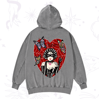 Purplehecate Dark Phantom Washed Hoodie