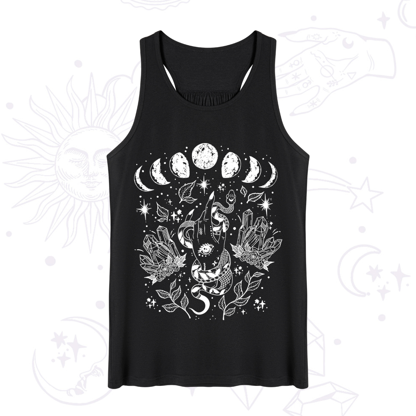 Magic Purplehecate Reach For The Moon Tank