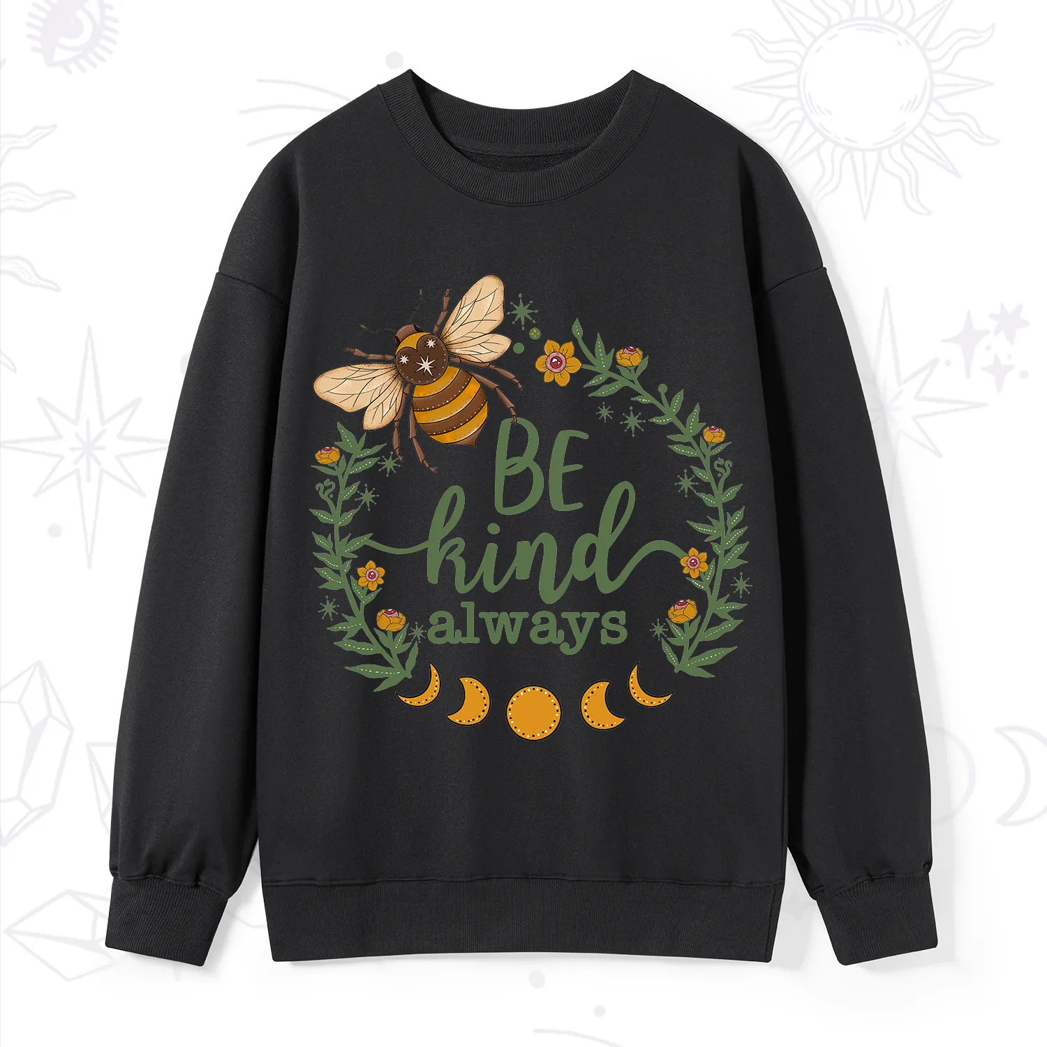 Purplehecate Be Kind Always Sweatshirt
