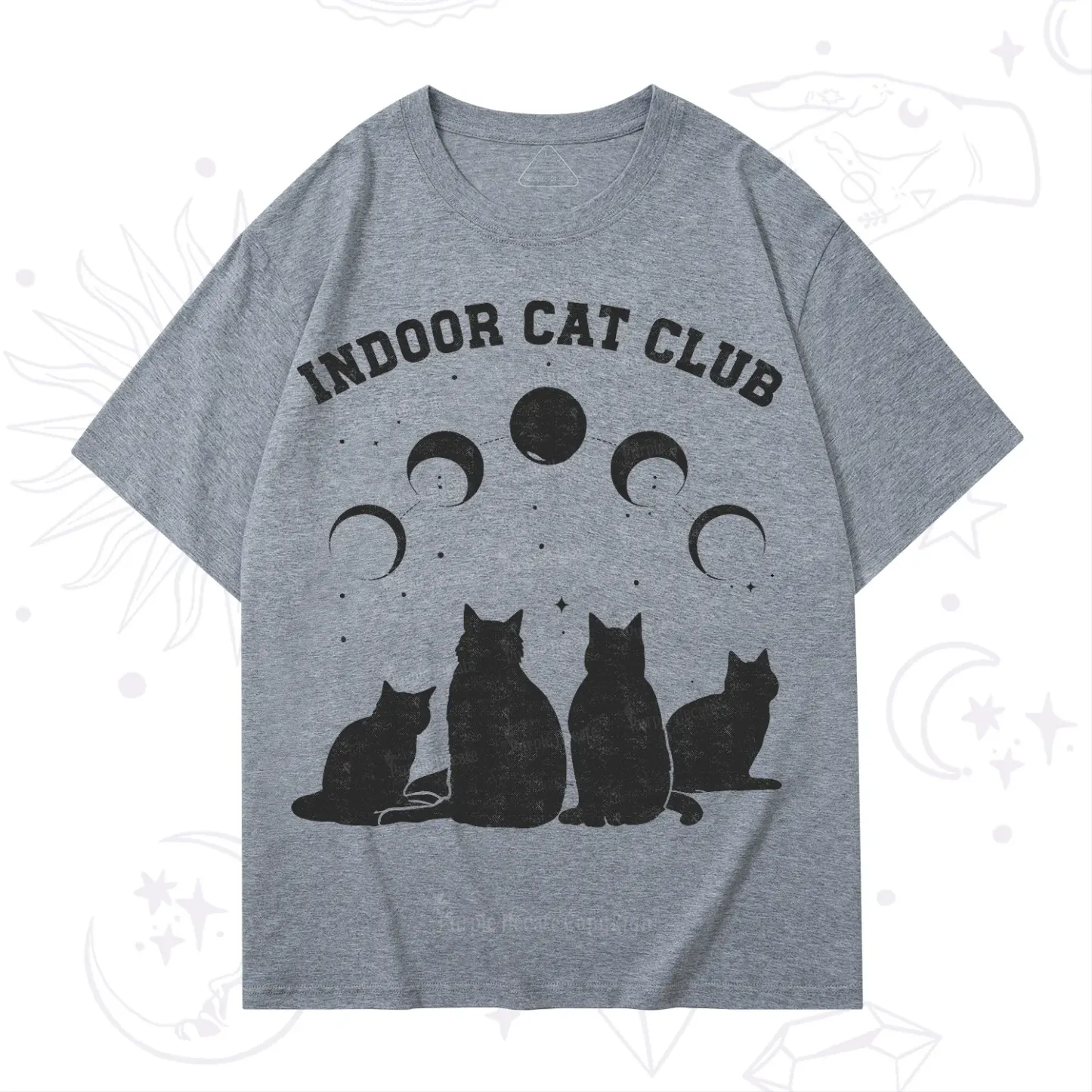 Purplehecate Indoor Cat Club T-Shirt