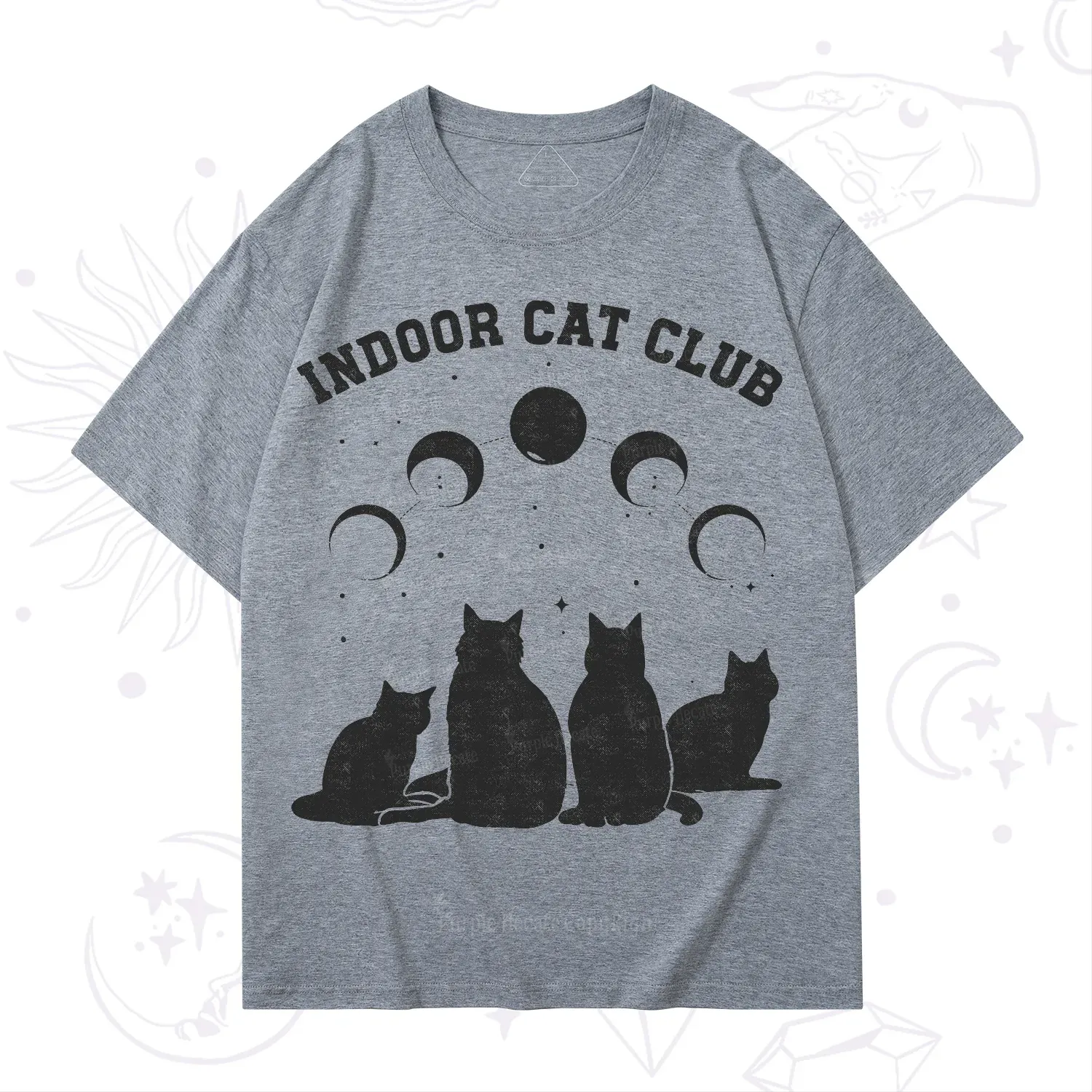Purplehecate Indoor Cat Club T-Shirt