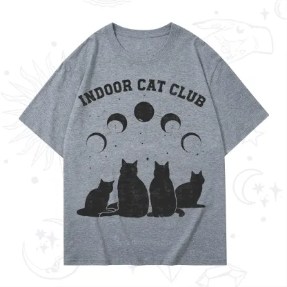 Purplehecate Indoor Cat Club T-Shirt