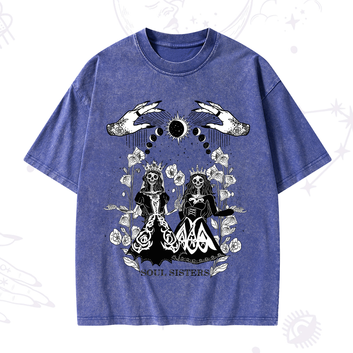 Purplehecate Soul Sister Washed T-Shirt