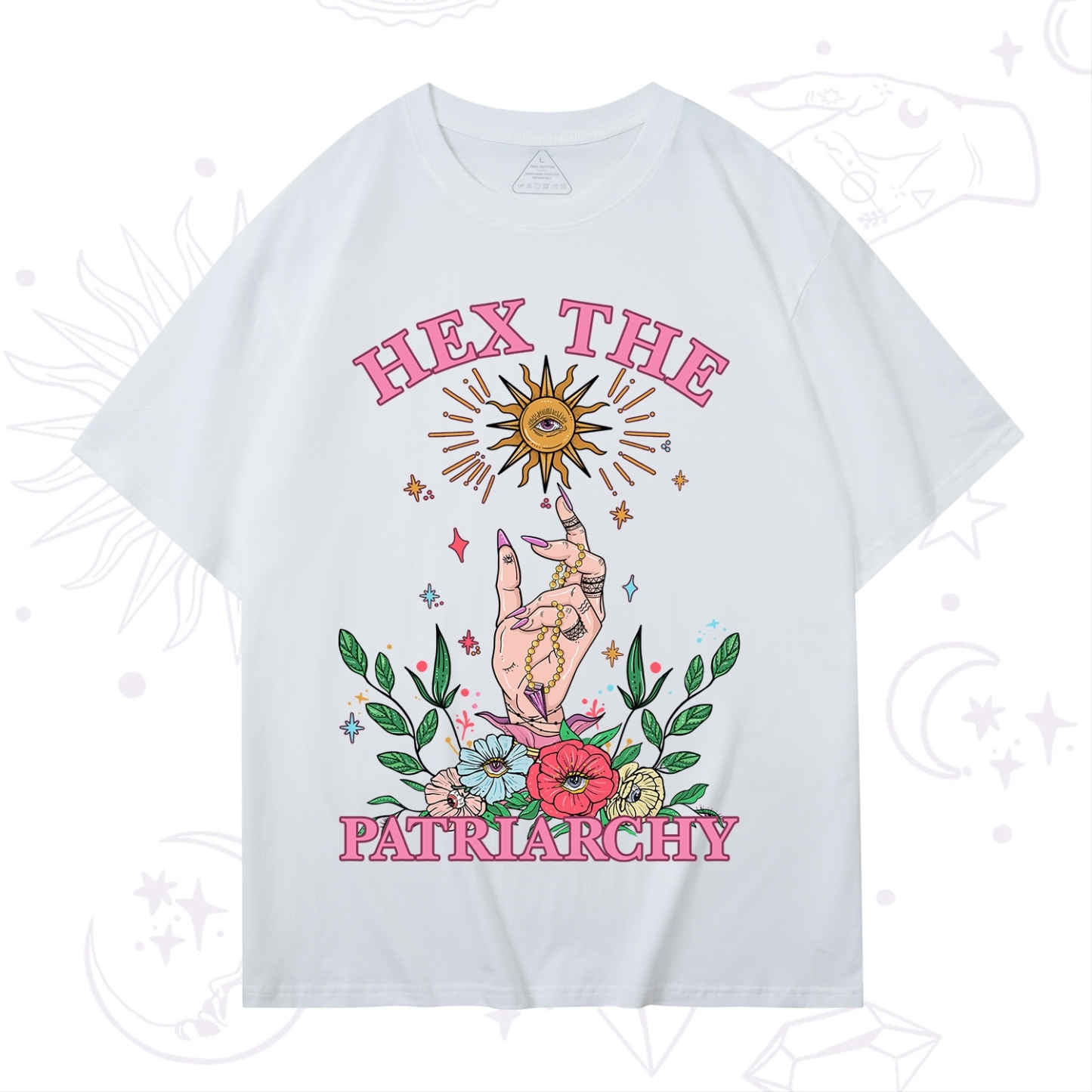 Purplehecate Hex The Patriarchy Witchy T-Shirt