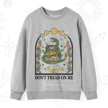 Purplehecate Don't Tread On Me Sweatshirt