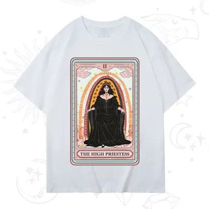 Purplehecate The High Priestess Tarot T-Shirt