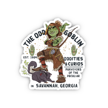 Purplehecate The Odd Goblin Sticker