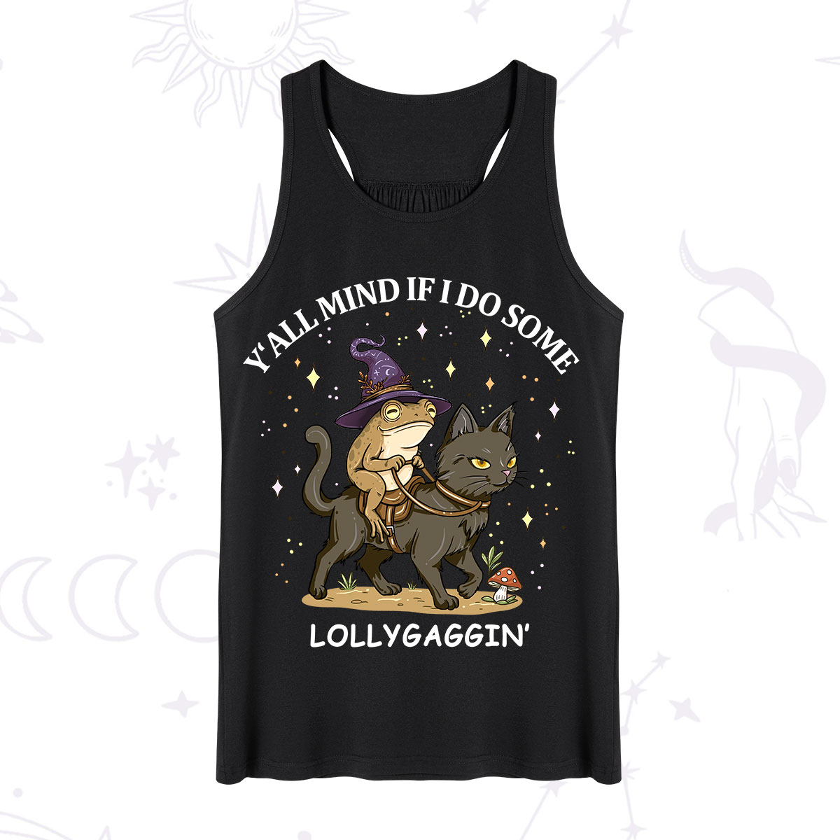 Purplehecate Y'all Mind If I Do Some Lollygaggin' Tank