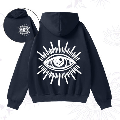 Purplehecate Evil Eye Fleece Hoodie Suit