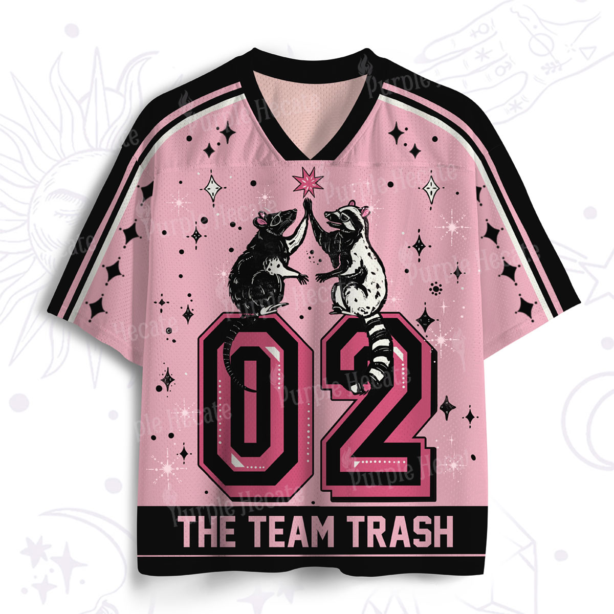 Purplehecate The Team Trash Mesh Jersey