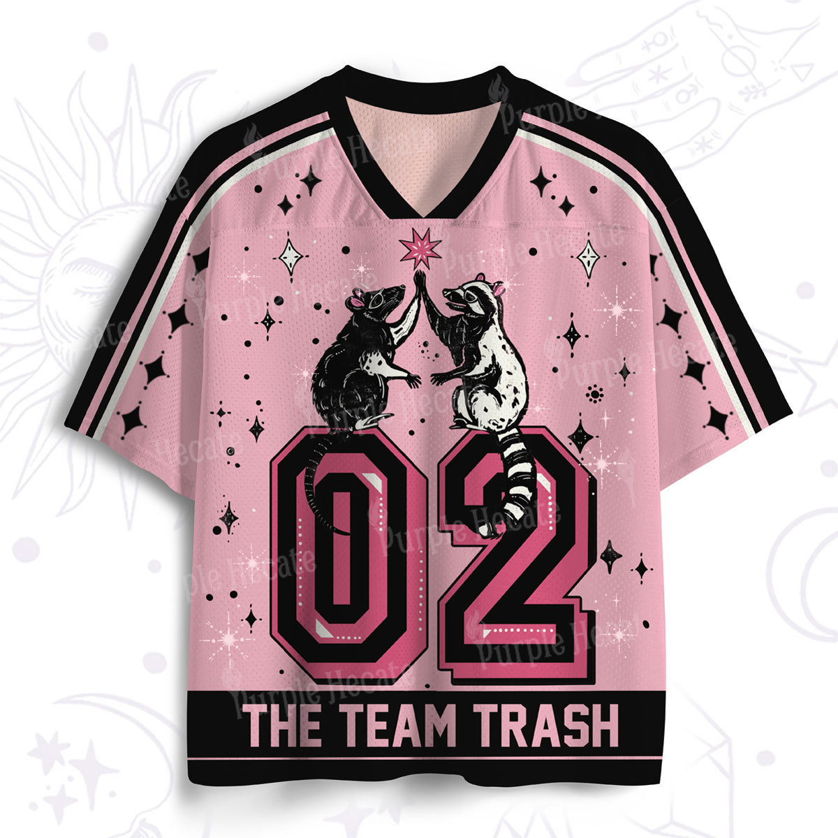 Purplehecate The Team Trash Mesh Jersey