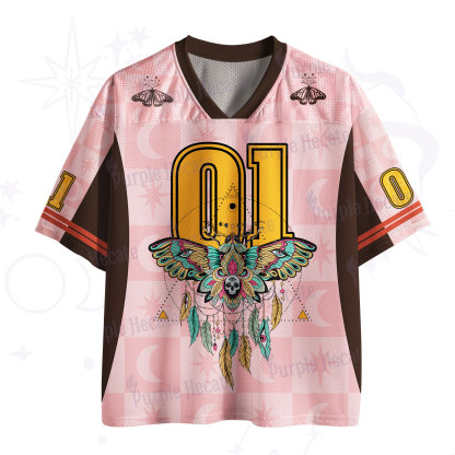 Purplehecate Dreamcatcher Moth Wings Mesh Jersey