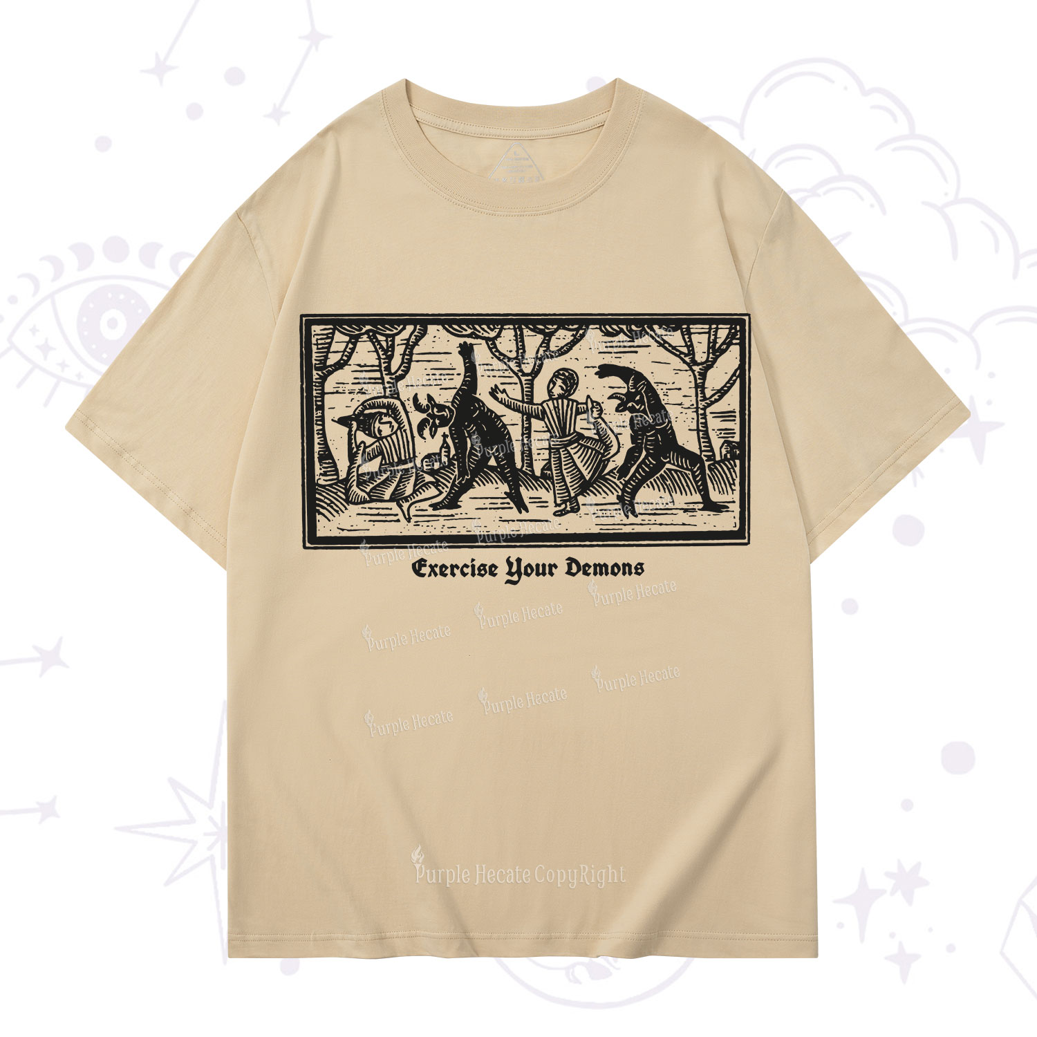 Purplehecate Exercise Your Demons T-Shirt